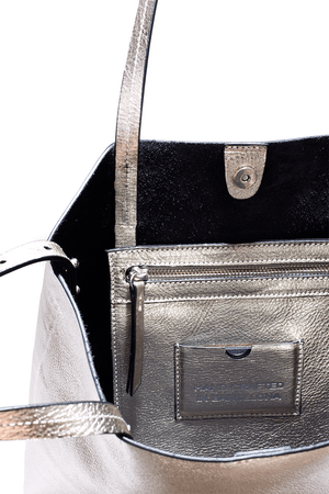 Metallic Mini Tote