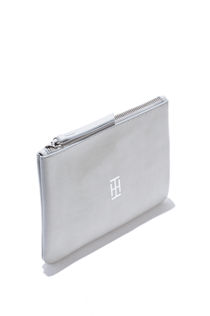 Grey Flat Pouch