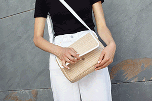Inbar Harari Barcelona leather bag