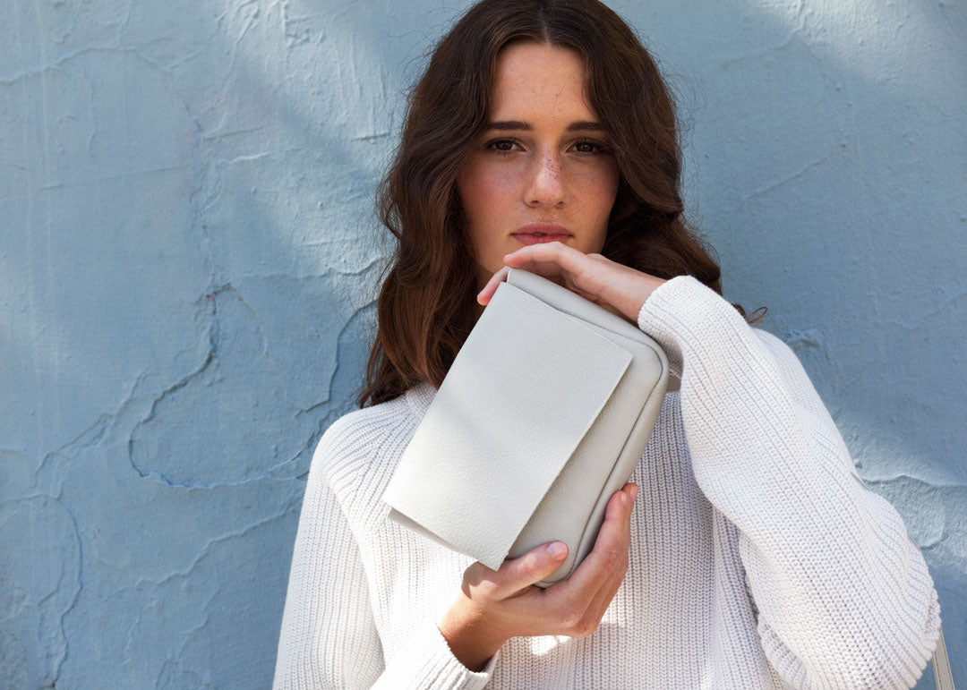 Inbar Harari Barcelona leather bag