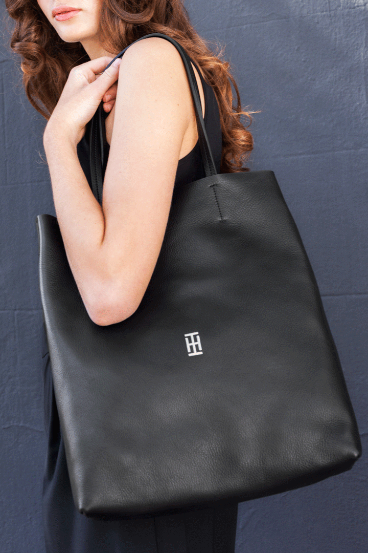 Inbar Harari Barcelona leather bag
