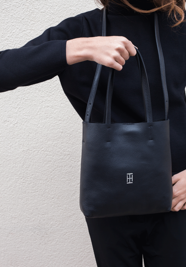 Inbar Harari Barcelona leather bag