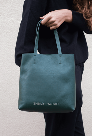 Inbar Harari Barcelona leather bag