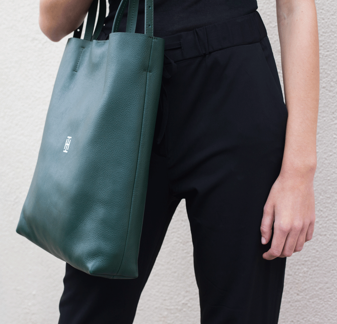 Inbar Harari Barcelona leather bag
