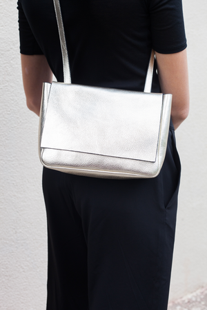 Metallic Crossbody Bag