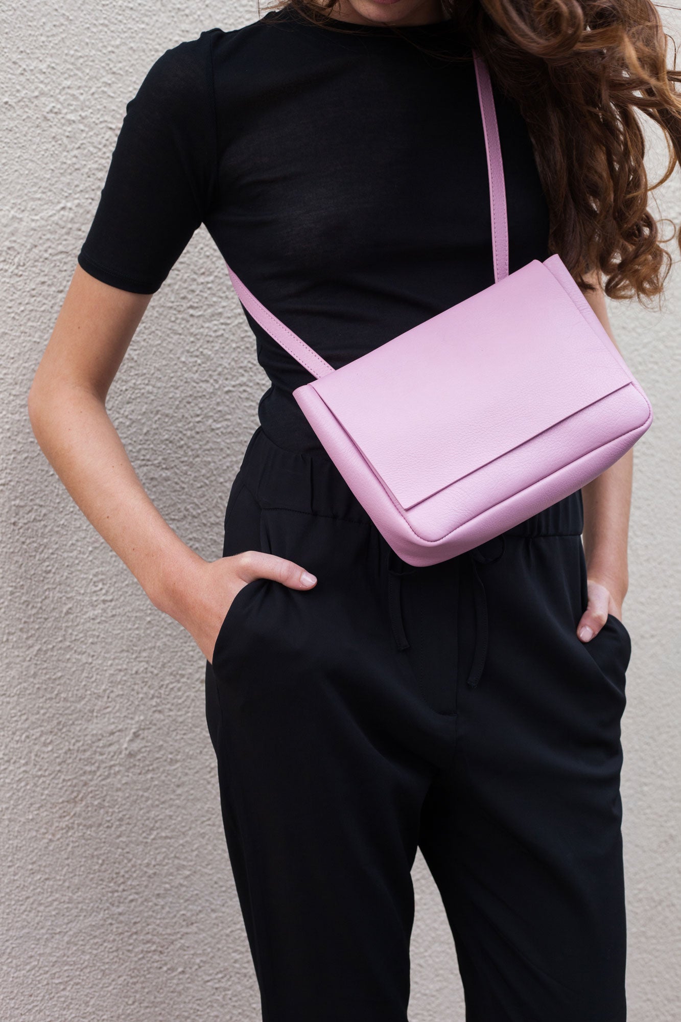 Inbar Harari Barcelona leather bag