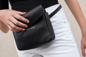 Inbar Harari Barcelona leather bag