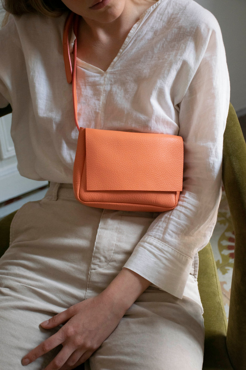 Orange Belt Bag