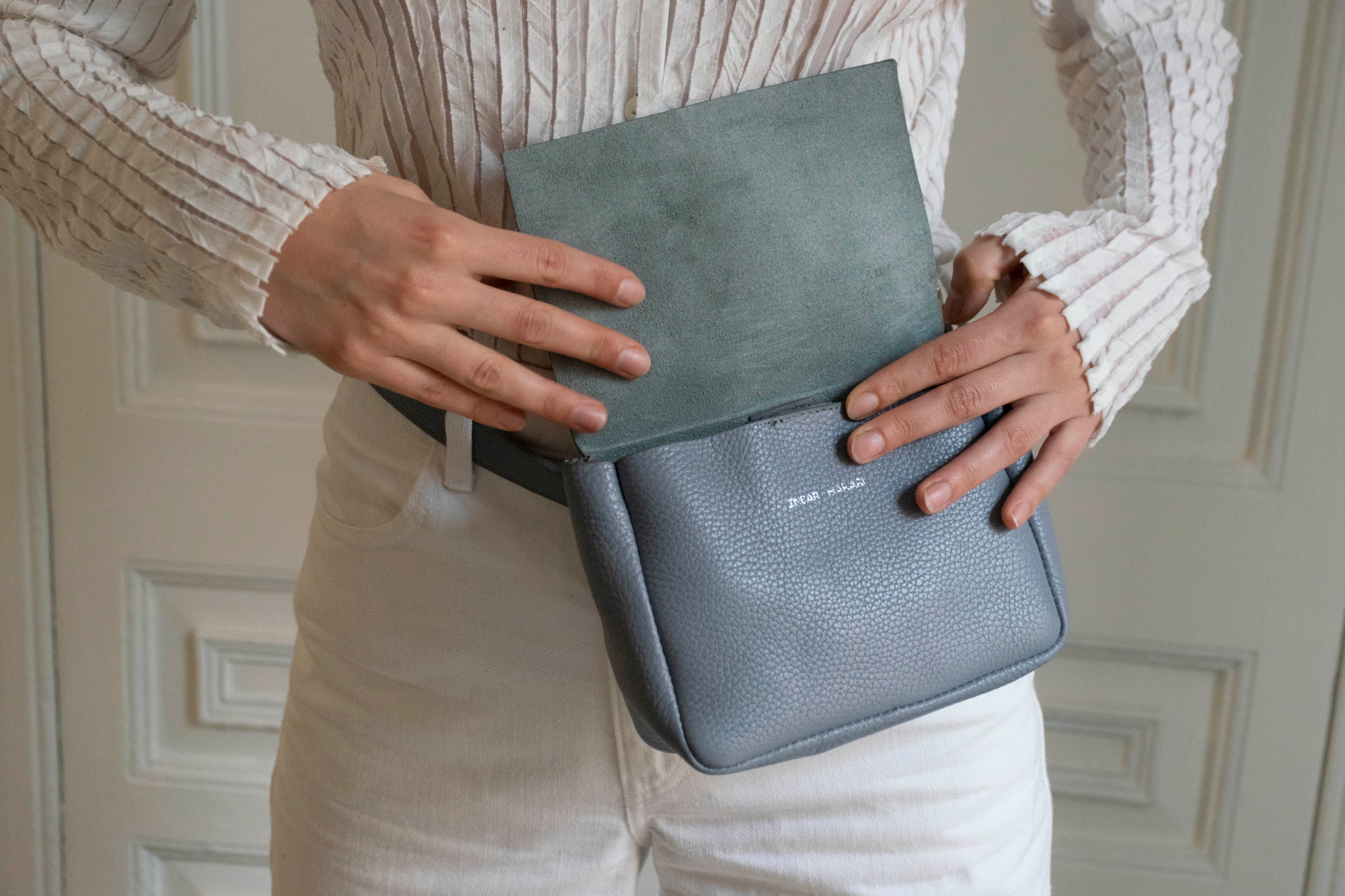 Lavender Blue Belt Bag