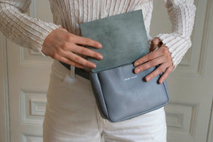 Lavender Blue Belt Bag