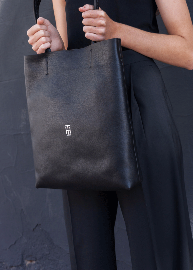 Inbar Harari Barcelona leather bag
